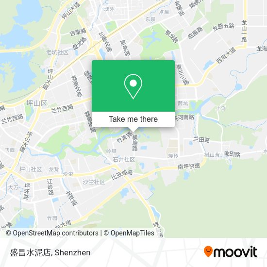 盛昌水泥店 map