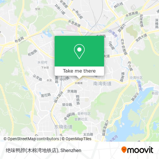 绝味鸭脖(木棉湾地铁店) map