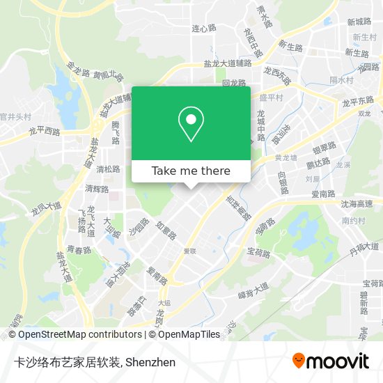 卡沙络布艺家居软装 map