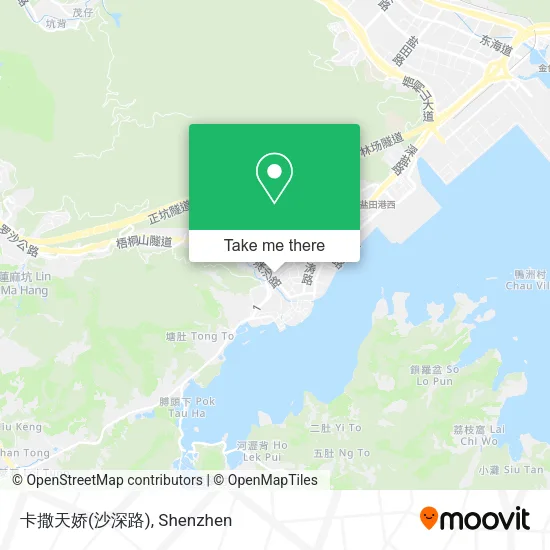 卡撒天娇(沙深路) map
