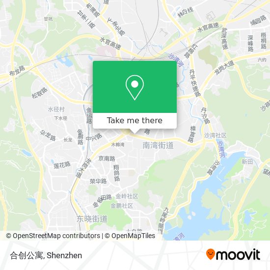 合创公寓 map