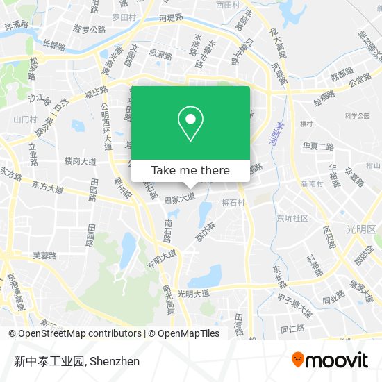 新中泰工业园 map