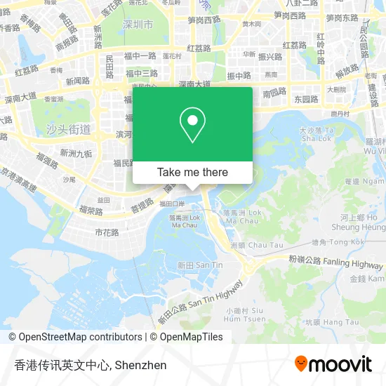 香港传讯英文中心 map