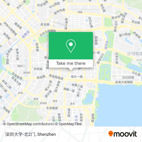深圳大学-北2门 map