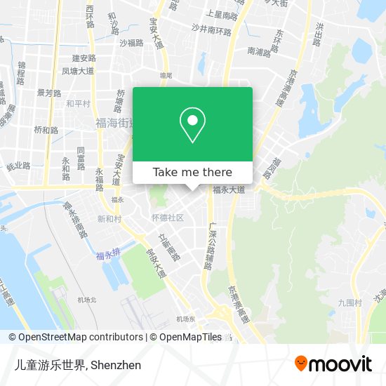 儿童游乐世界 map