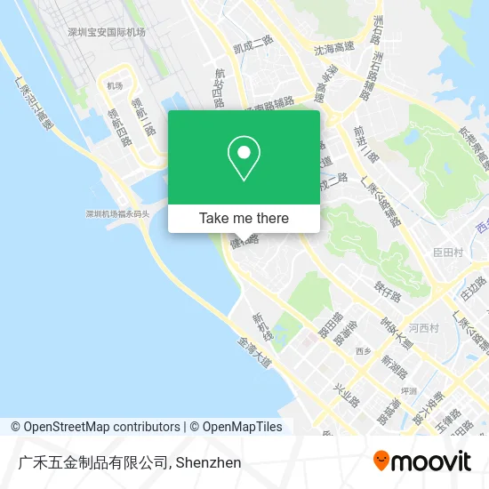 广禾五金制品有限公司 map