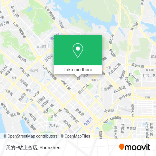 我的E站上合店 map