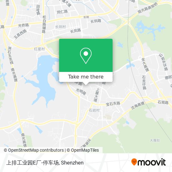 上排工业园E厂-停车场 map