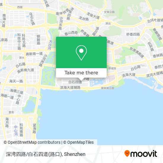 深湾四路/白石四道(路口) map