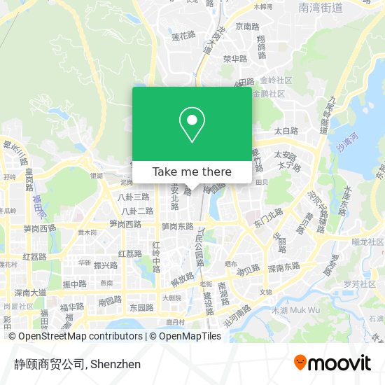 静颐商贸公司 map