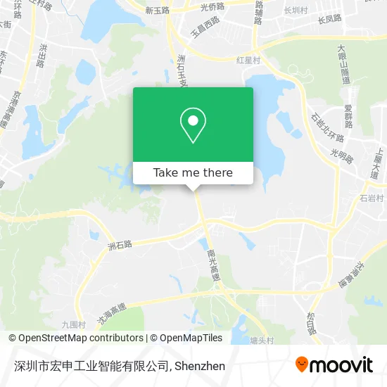 深圳市宏申工业智能有限公司 map