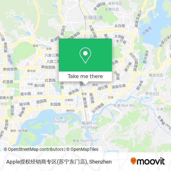 Apple授权经销商专区(苏宁东门店) map