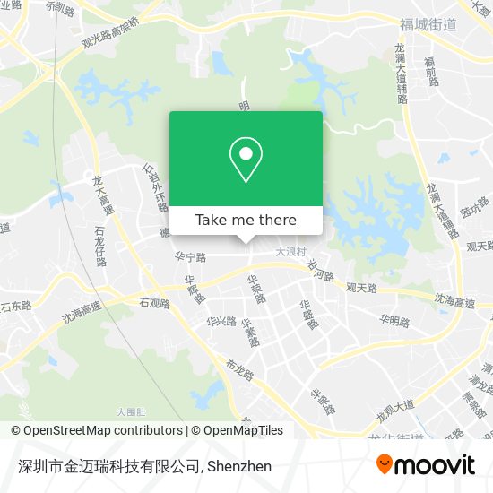 深圳市金迈瑞科技有限公司 map