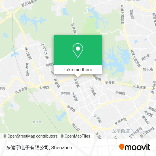 东健宇电子有限公司 map