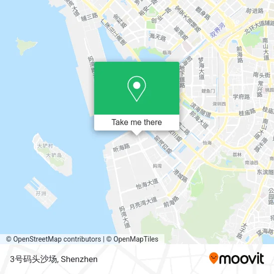 3号码头沙场 map