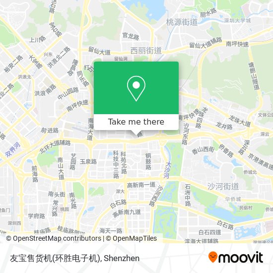 友宝售货机(环胜电子机) map