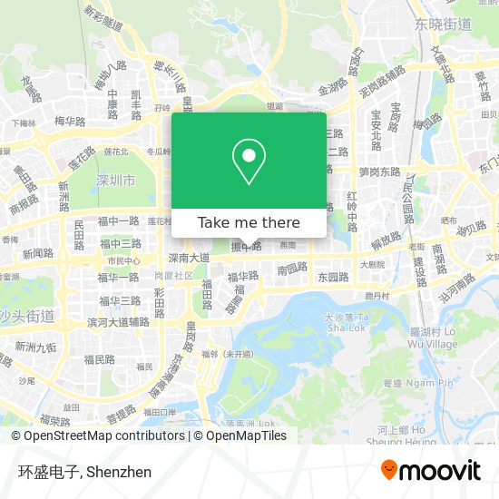 环盛电子 map