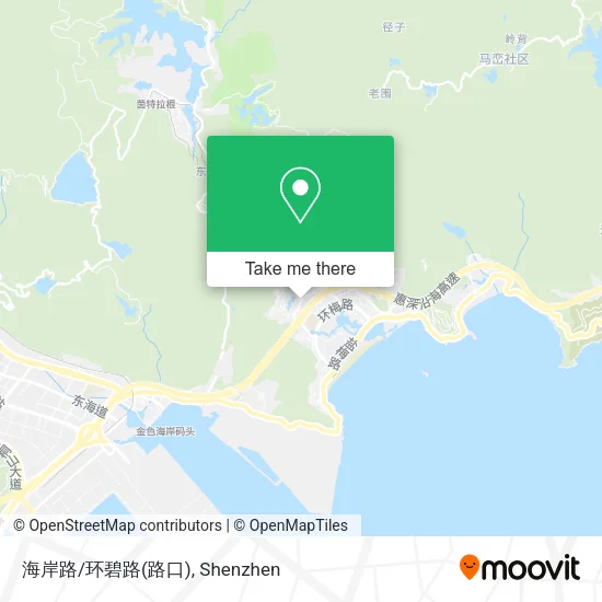 海岸路/环碧路(路口) map