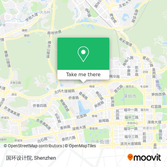 国环设计院 map
