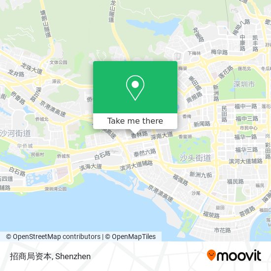 招商局资本 map