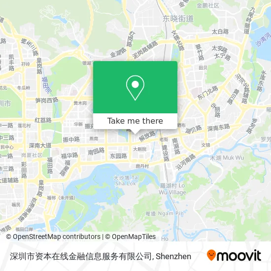 深圳市资本在线金融信息服务有限公司 map