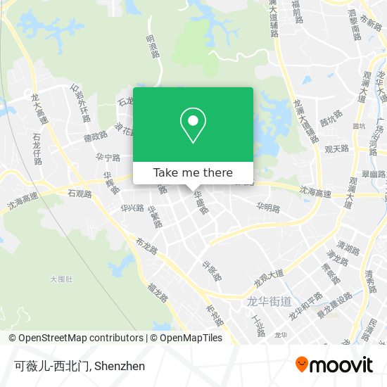 可薇儿-西北门 map