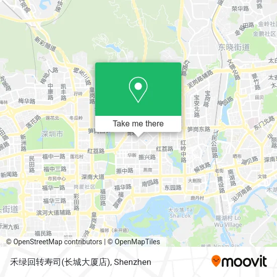 禾绿回转寿司(长城大厦店) map