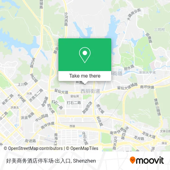 好美商务酒店停车场-出入口 map