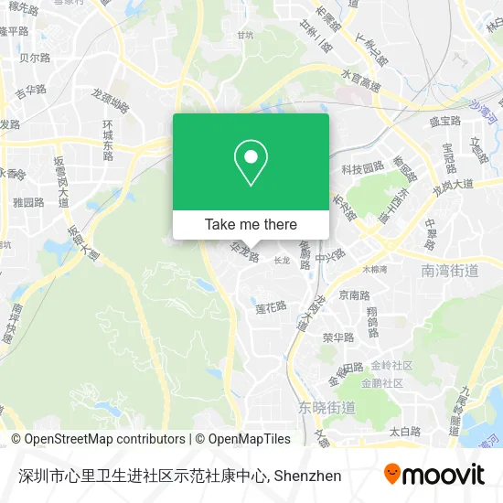 深圳市心里卫生进社区示范社康中心 map