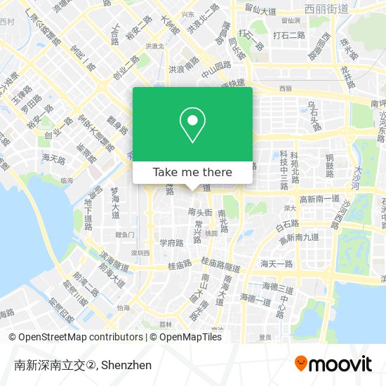 南新深南立交② map
