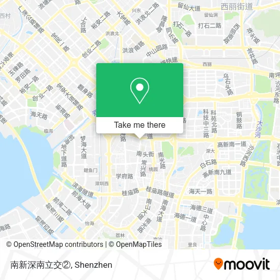 南新深南立交② map