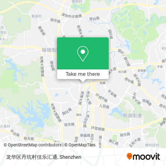 龙华区丹坑村佳乐汇通 map