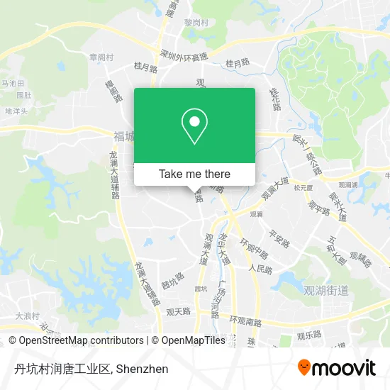 丹坑村润唐工业区 map