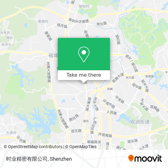 时业精密有限公司 map