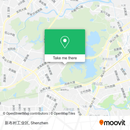 新布村工业区 map