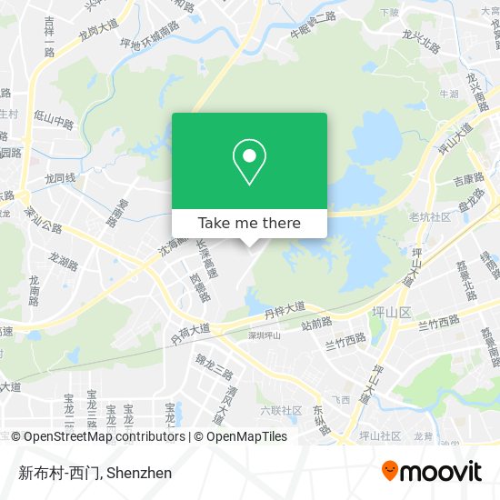 新布村-西门 map