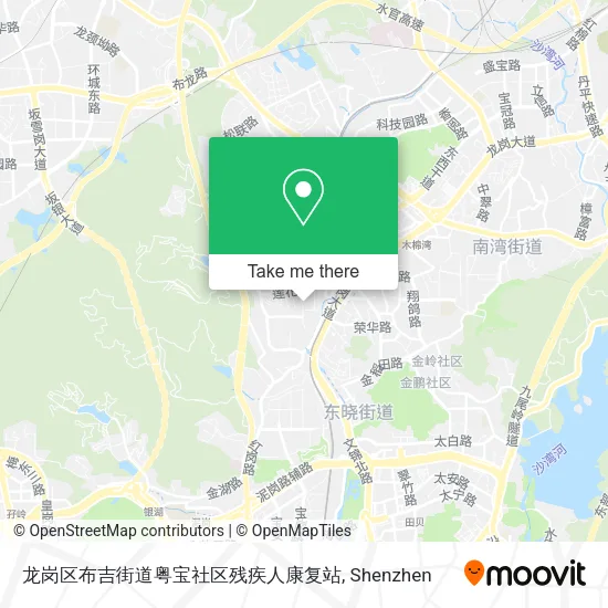 龙岗区布吉街道粤宝社区残疾人康复站 map