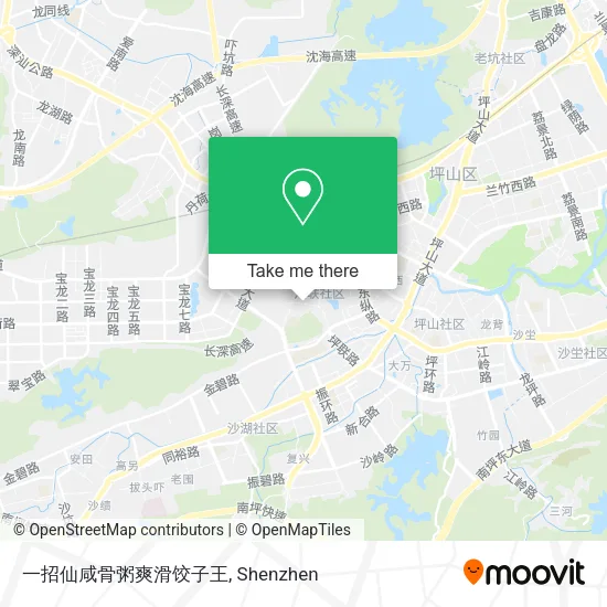一招仙咸骨粥爽滑饺子王 map