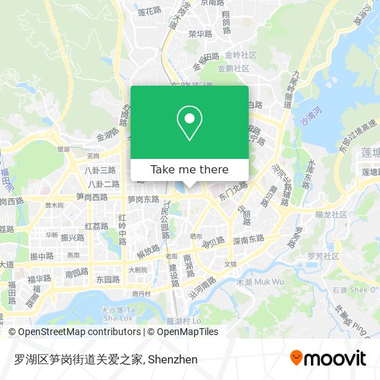 罗湖区笋岗街道关爱之家 map