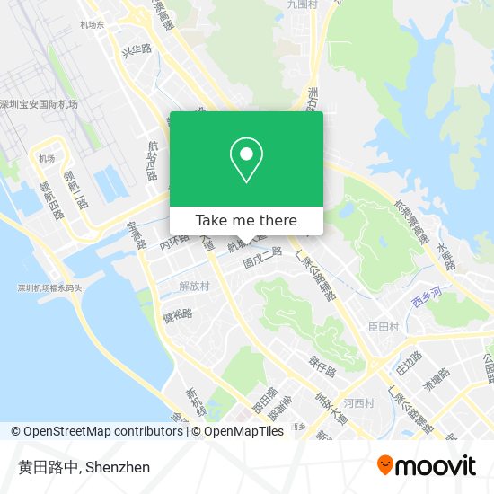 黄田路中 map