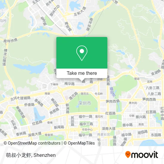 萌叔小龙虾 map