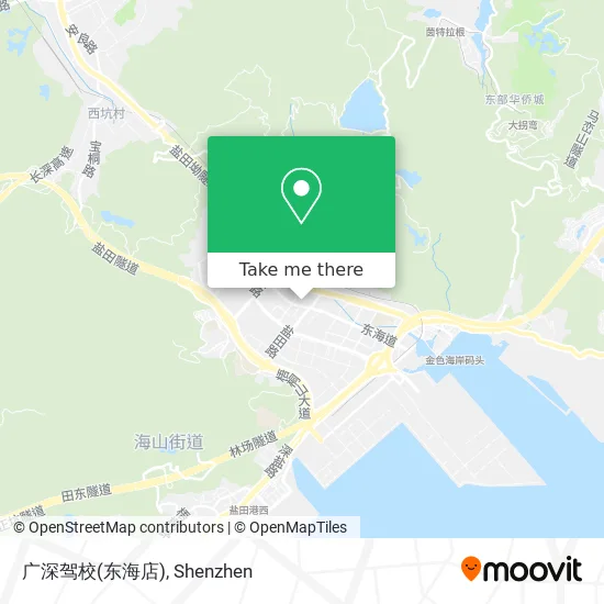 广深驾校(东海店) map