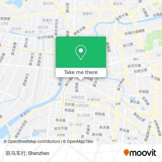 跃马车行 map