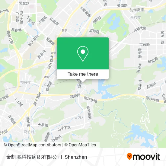 金凯鹏科技纺织有限公司 map
