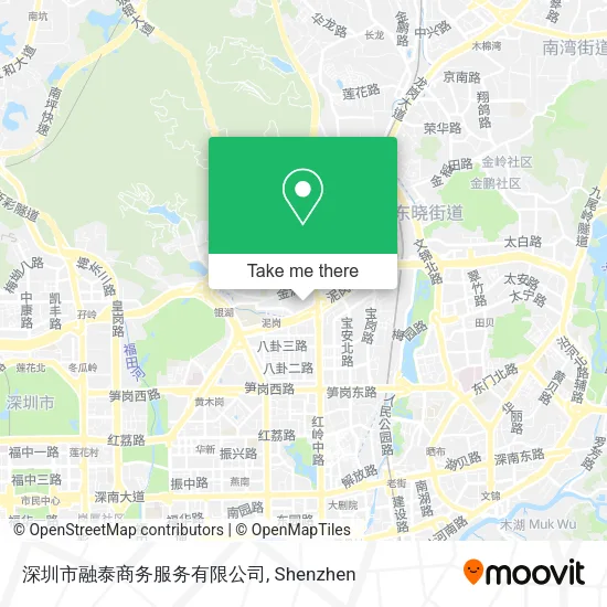 深圳市融泰商务服务有限公司 map