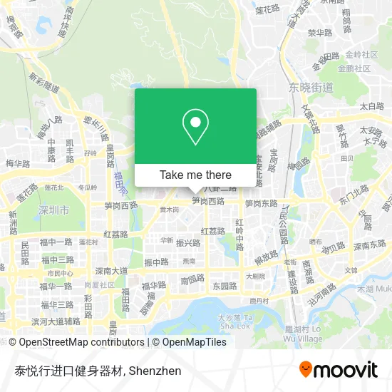 泰悦行进口健身器材 map