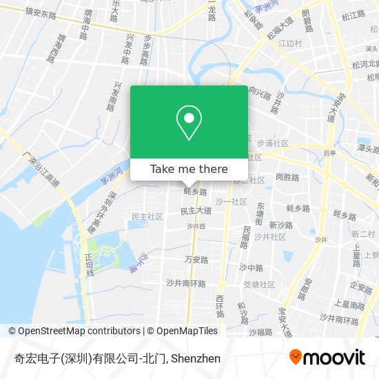奇宏电子(深圳)有限公司-北门 map