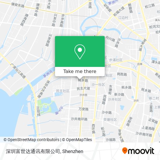 深圳富世达通讯有限公司 map