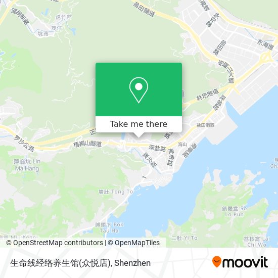 生命线经络养生馆(众悦店) map