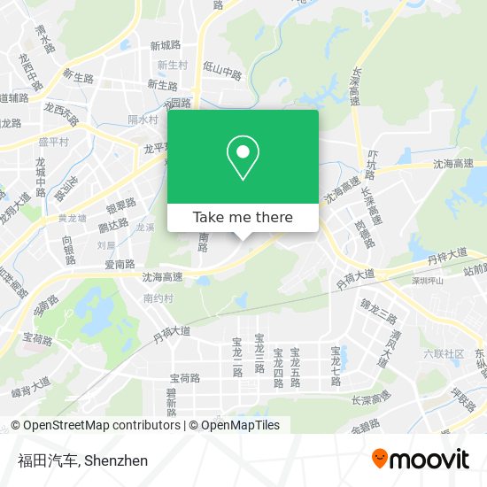 福田汽车 map